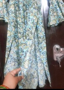 Multi Floral Print Kurti For Girl Or Woman 36 Bust