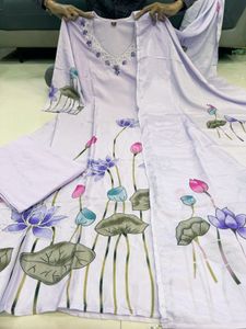 Beautiful Lavender Kurta Set