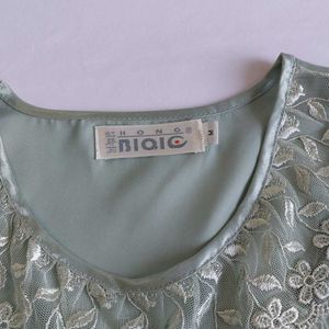 Elegant Butterfly Embroidered Blouse🛍✨️