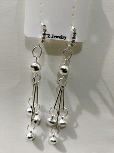 Elegant Silver Dangle Earrings