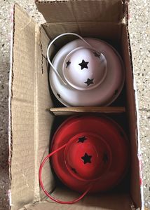 Red &amp; White Lanterns