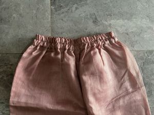 Pink Kurta Palazzo Set