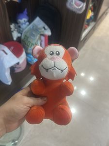 Cute Orange Monkey Plush Toy