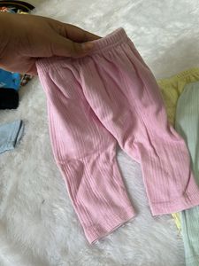 Pack of 5 Baby Girls Thermal pants for winter