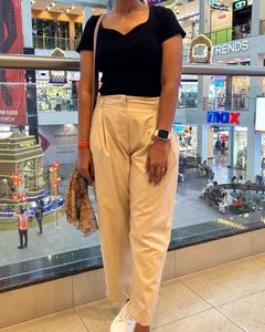 Tokyo Talkies Women Beige Trousers