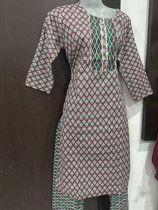 Cotton Kurti pant set