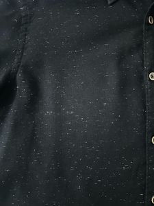 Westside Men's Black Speckled Long Sleeve Shirt