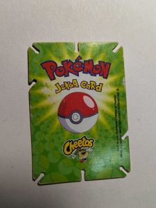 Cheetos Pokemon Jenga card Vaporeon
