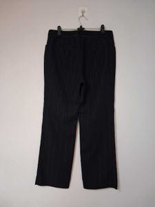 Pinstripe Wide Leg Pants