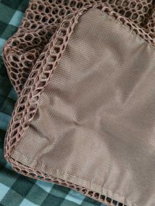 Summer Beach Stylish Mesh Woven Tote Bag