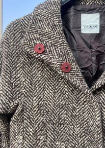 Elegant Tweed Overcoat