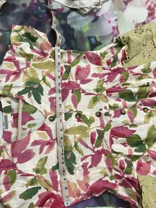 Floral Print Button-Down Midi Dress