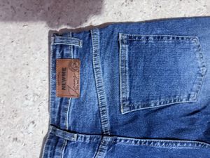 Wide Leg Denim Jeans