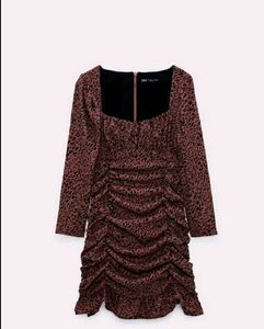 Zara printed dress