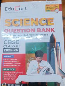 EduCart Science Question Bank Class 10