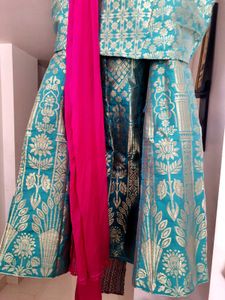 Brocade Lehenga Choli 42 To 46 Inches