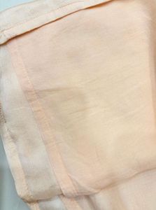 Elegant Peach Kurta Set with Intricate Embroidery