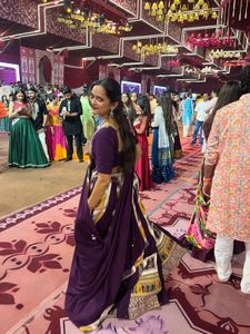 Navratri Purple Lehenga Choli - Full Size