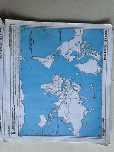 90 Pcs World Political Maps