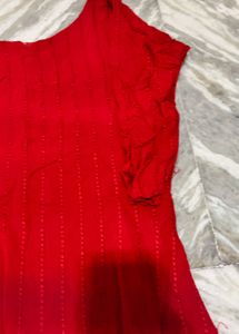 Stunning Red Ethnic Gown