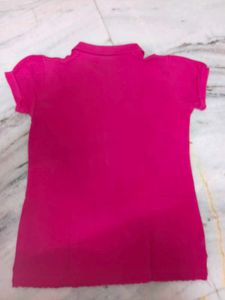Chic Pink Polo T-Shirt