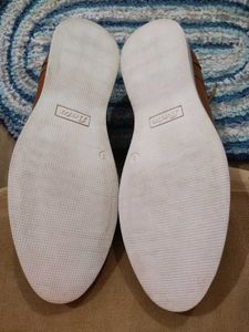 Men's Tan Bata Lace up Sneakers