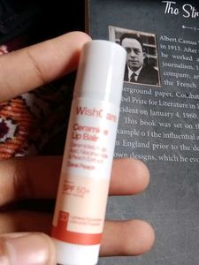WishCare Ceramide Lip Balm SPF 50 (coral peach)