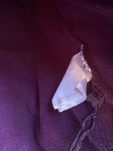 Purple Fleece Zip-Up Jacket