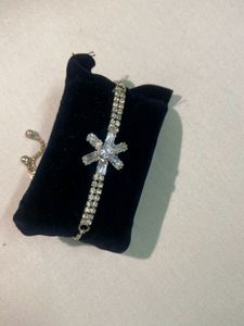 Silver Diamond Bracelet