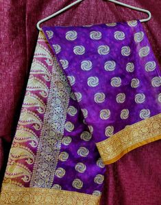 Beautiful Purple Saree