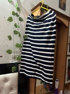 Striped Maxi Skirt