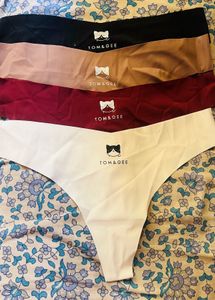 TOM&GEE Thong Panties 4 Pack