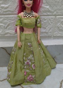 Beautiful Lehenga Choli Set for barbie