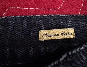 Men's Dark Wash Denim Jeans