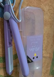 New Mini Straightener Purple Colour