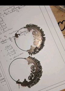 Boho Peacock Jhumka Earrings