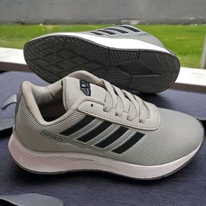 Lightweight Grey Sports Shoes