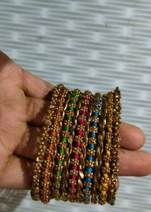 Set of Colorful Designer Bangles