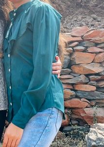 Emerald Green Blouse