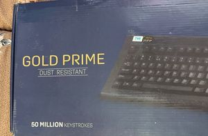 TVS Gold Prime Dust Resistant with wire Keyboard
