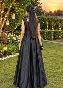 Elegant Black Evening Gown