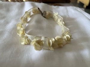 Chic Flower Bracelet/ Choker