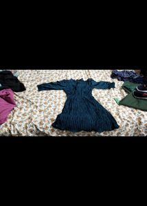 Sparkling Teal Party Dress for Girls