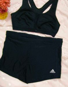 Adidas Black Swimwear Set