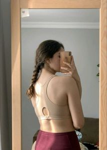 🇦🇮Jockey Wirefree Padded Racerback Sports Bra