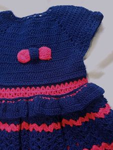 Handmade Crochet Baby Dress