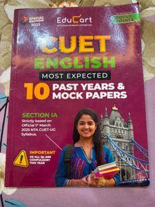 CUET English: 10 Past Years & Mock Papers