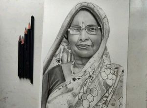 portrait draw realistic work