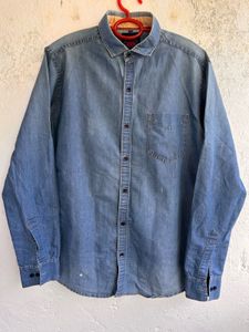 Classic Blue Denim Shirt