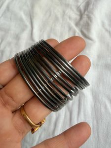 Set of Black Bangles